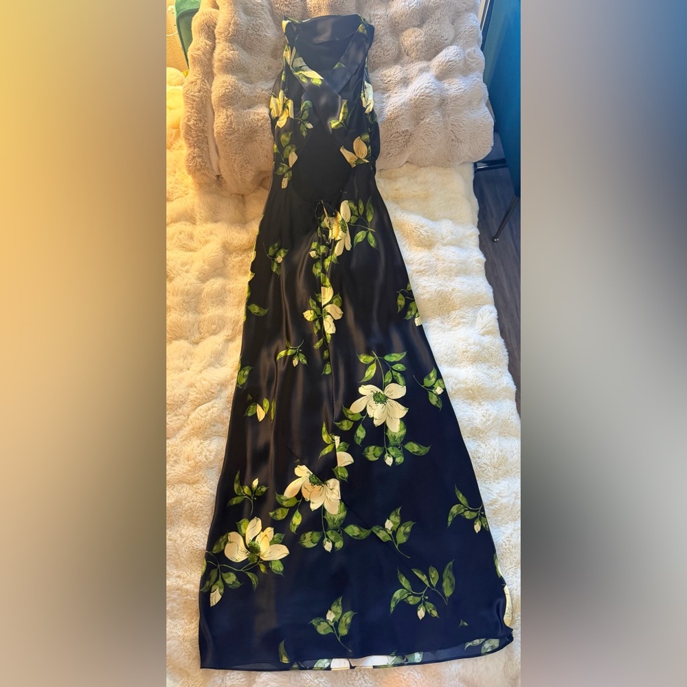 Reformation Anaiis Silk Dress In Mood For Love, NWOT, NEVER WORN, NO FLAWS. - Picture 16 of 16